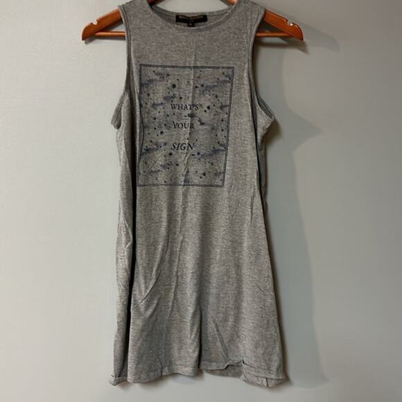 Womens Size S astrological Sleep Night Gown Gray and Blue 60% cotton, 40% polye - Picture 1 of 5